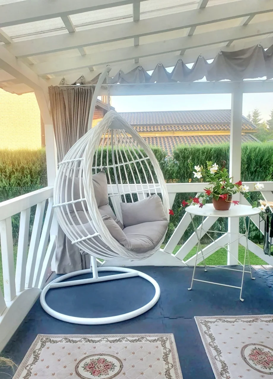 kabantis krėslas, restoranams, kavinėms, SPA, viešbučiams, terasoms