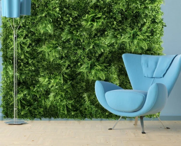 Dirbtiniai augalai verslui, dirbtiniai augalai, dirbtiniu augalu sienos